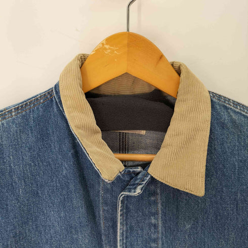 ポロラルフローレン POLO RALPH LAUREN 80s USA製 襟コーデュロイ デニムジャケット メンズ JPN:S